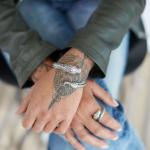 S28 Silver Snake Ring Female