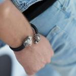 S41 Tiger Bracelet Leather Male